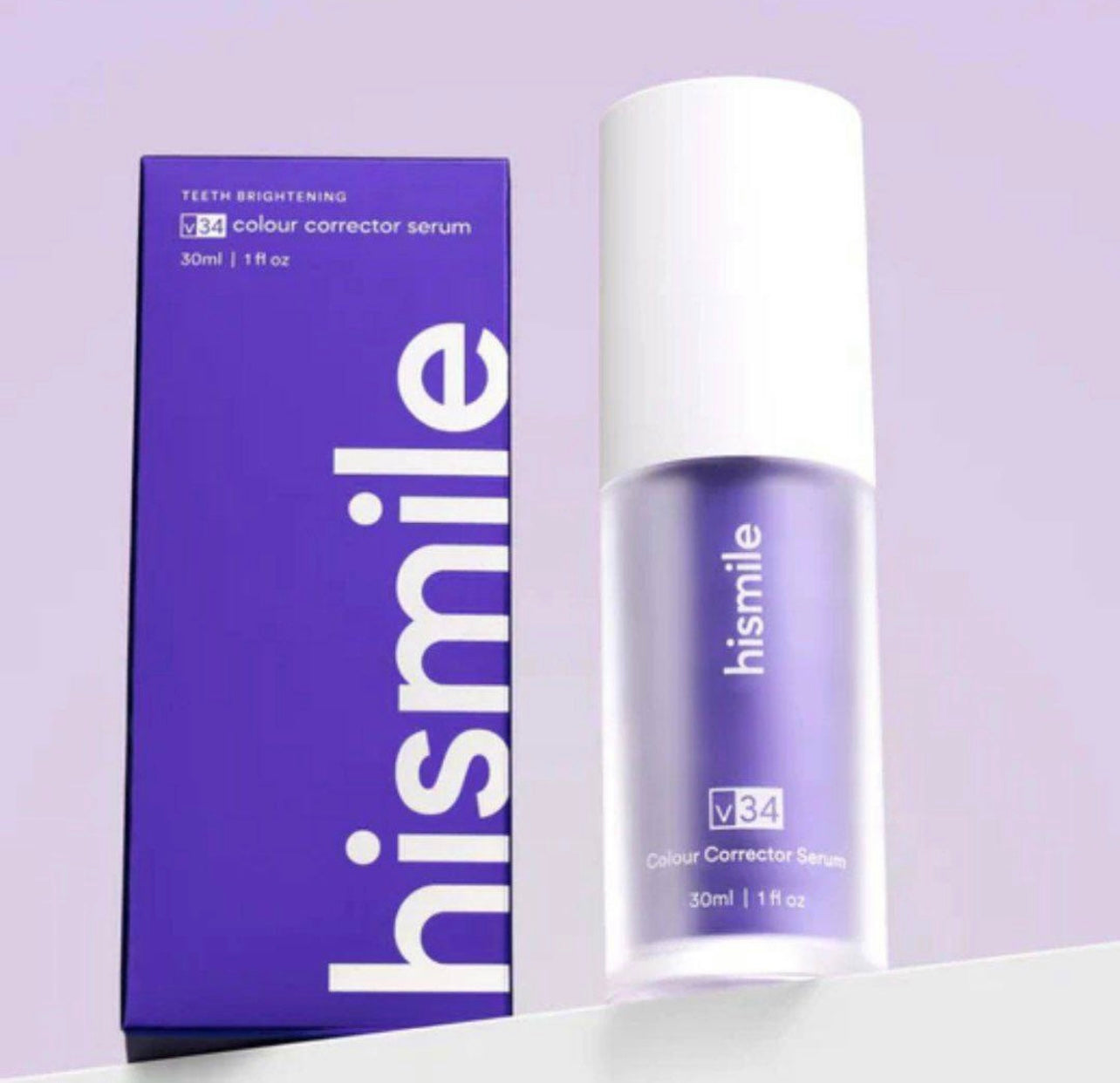 CREMA BLANQUEADORA DENTAL MORADA HISMILE